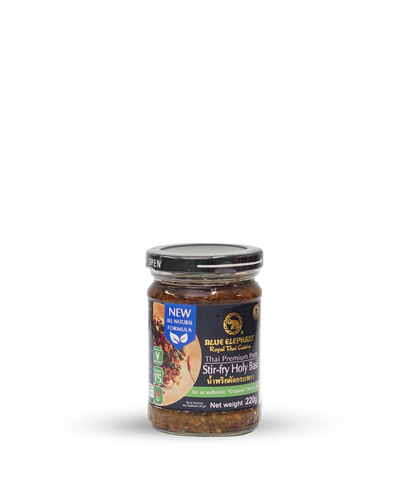 Thai Stir-fry Holy Basil Paste (Kra-pao) 220g (V)