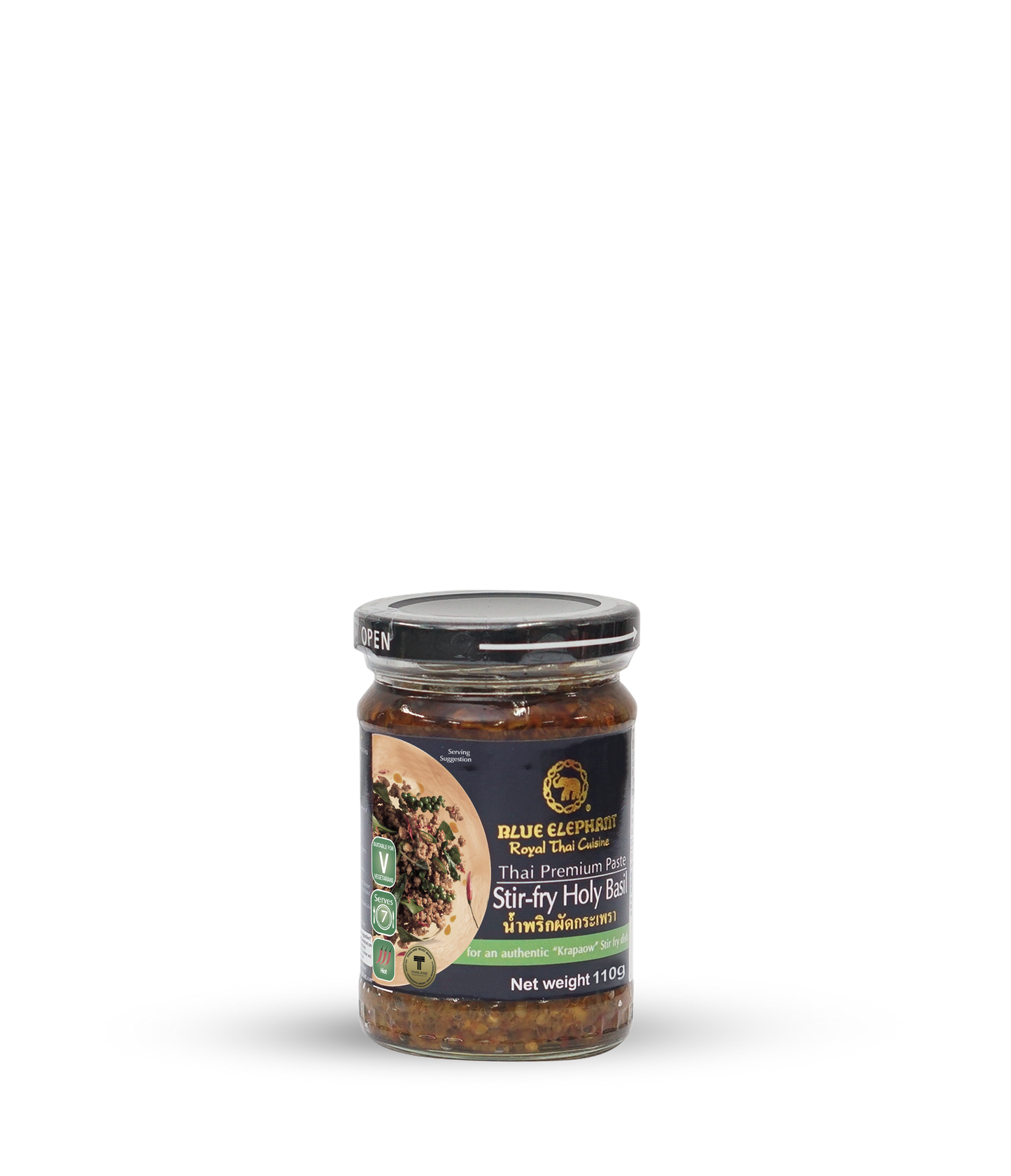 Thai Stir-fry Holy Basil Paste (Kra-pao) 110g (V)