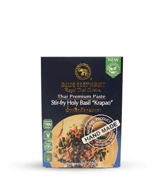 Thai Stir-fry Holy Basil Paste (Kra-pao) 70g (V)