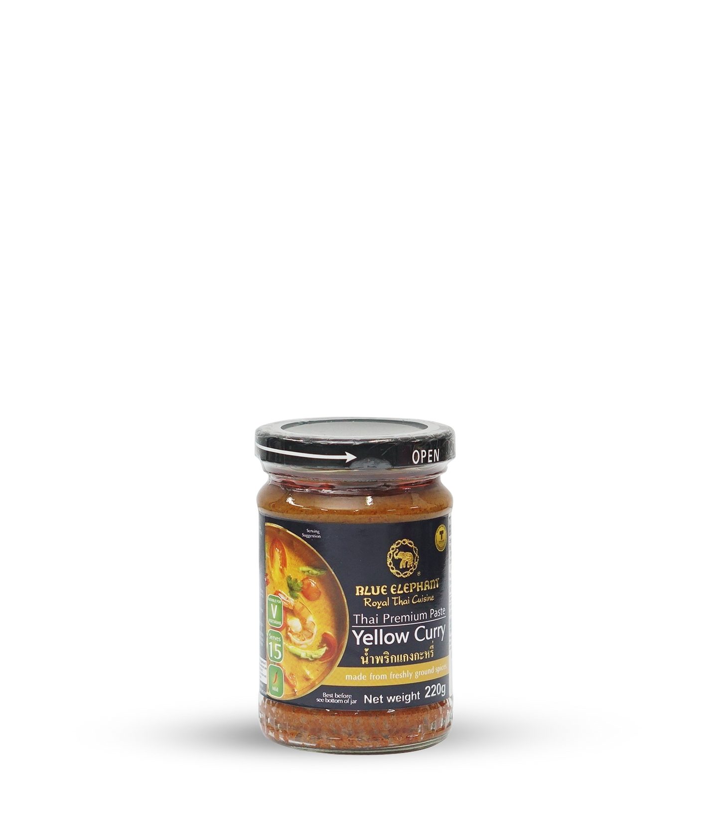 Thai Yellow Curry Paste 220g (V)